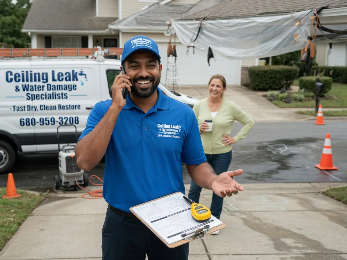 Ceiling Leak Cleanup Livingston, NJ FAQs